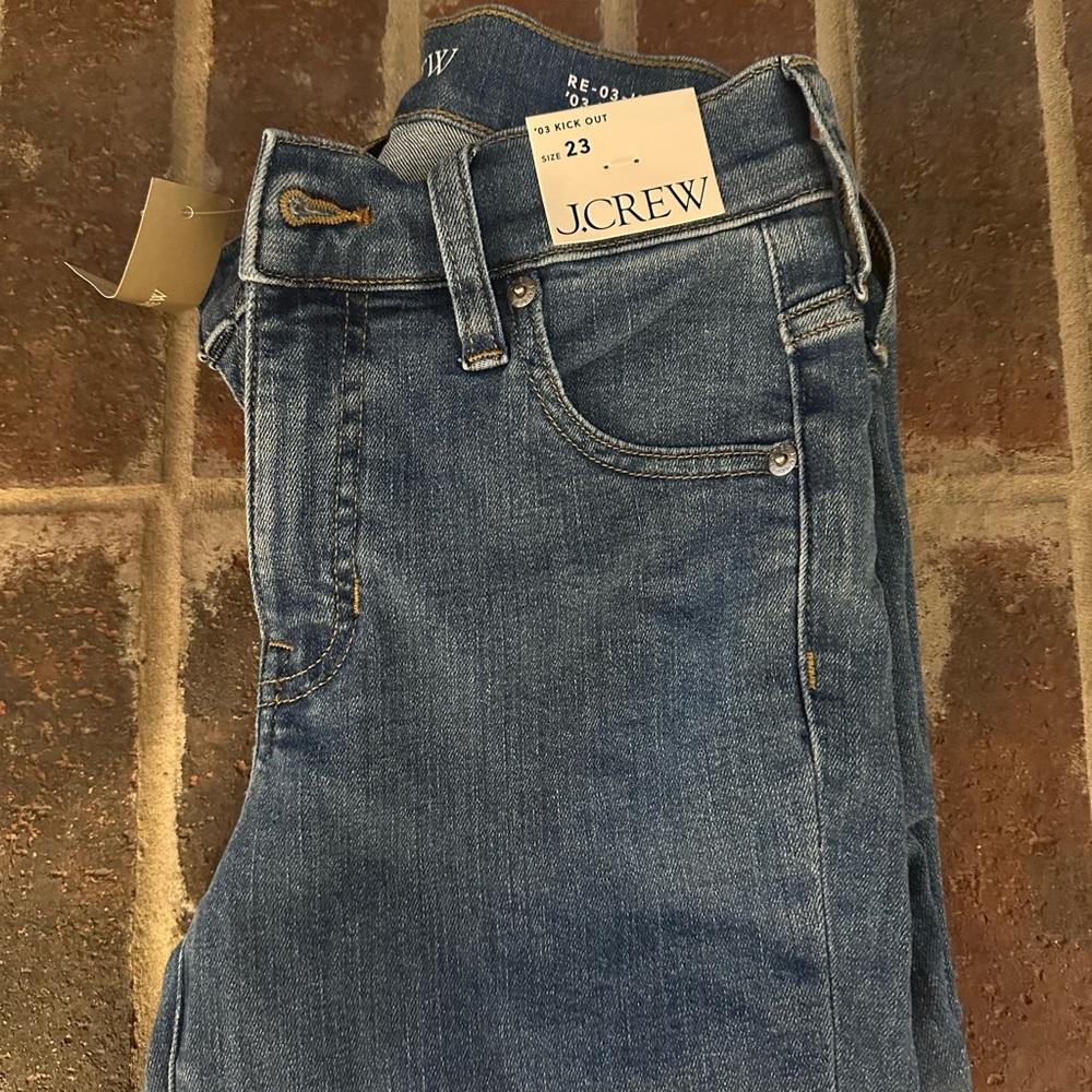 NWT J. Crew ‘03 Kick Out Jeans